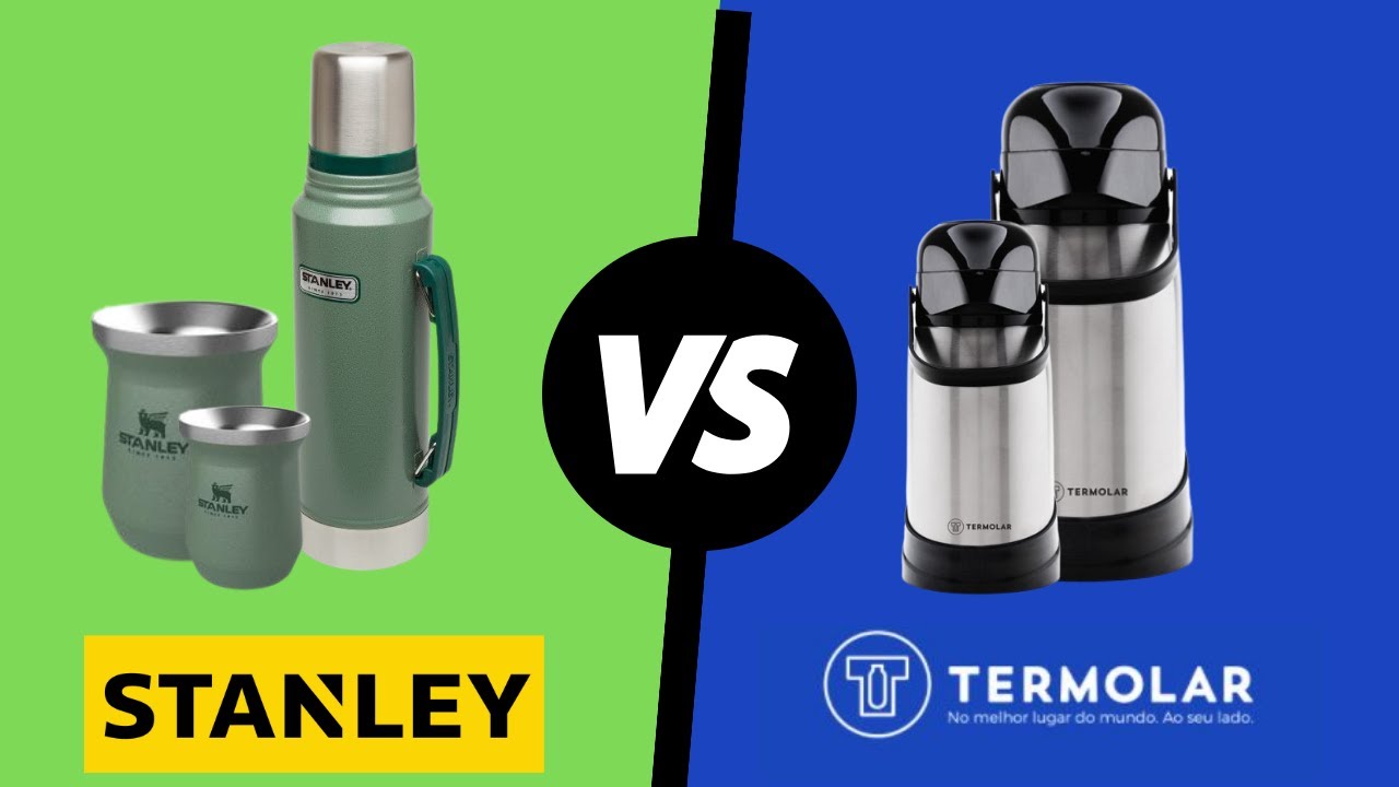 Qual a melhor Garrafa Termica? Stanley X Termolar!