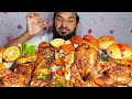 Asmr Eating Spicy Whole Fish Curry Spicy Chicken Curry White Rice Big Bites Eating Show Mukbang