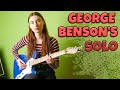 Awesome Jazz Guitar Solo by George Benson! | "Summer Love"