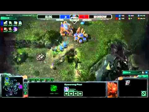 MLG Columbus 2011 - Starcraft II - Game 1 - FXOSlog (P) VS MouzMorrow (Z) Part 1/1