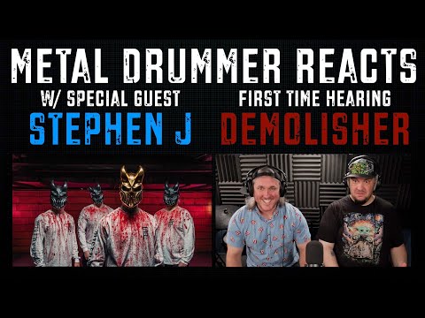 Metal Drummer Reacts to DEMOLISHER (Slaughter To Prevail)