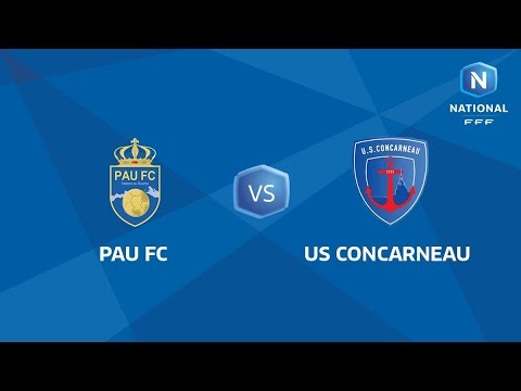 J22 : Pau FC - US Concarneau I National FFF 2018-2019
