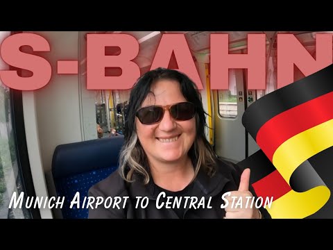 S-BAHN 🇩🇪 - MUNICH Airport to Central Station - 2025 GERMANY