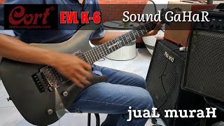 Video thumbnail for Cort EVL K6 ceksound by Ayx Music