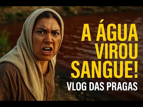 A ÁGUA VIROU SANGUE… e a Hebreia TÁ INDIGNADA!