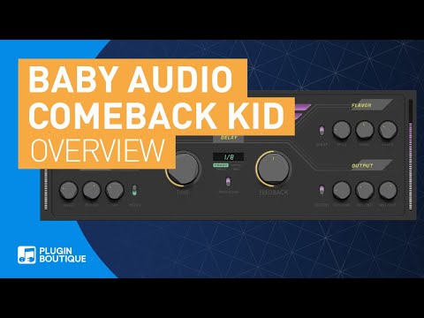 Comeback Kid by Baby Audio | Analog Flavour Delay VST Plugin | Tutorial & Review of Main Features