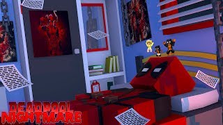 Minecraft JUMPING INTO DEADPOOLS NIGHTMARE IS VERY DANGEROUS!!