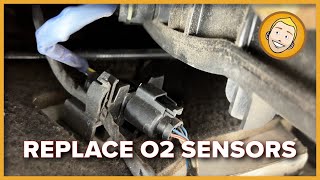 How to DISCONNECT/REMOVE the O2 SENSORS  |  Porsche Cayman 987