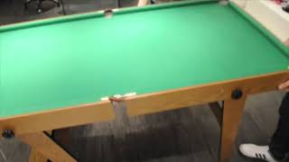 Hy-Pro 5ft Folding Snooker and Pool Table