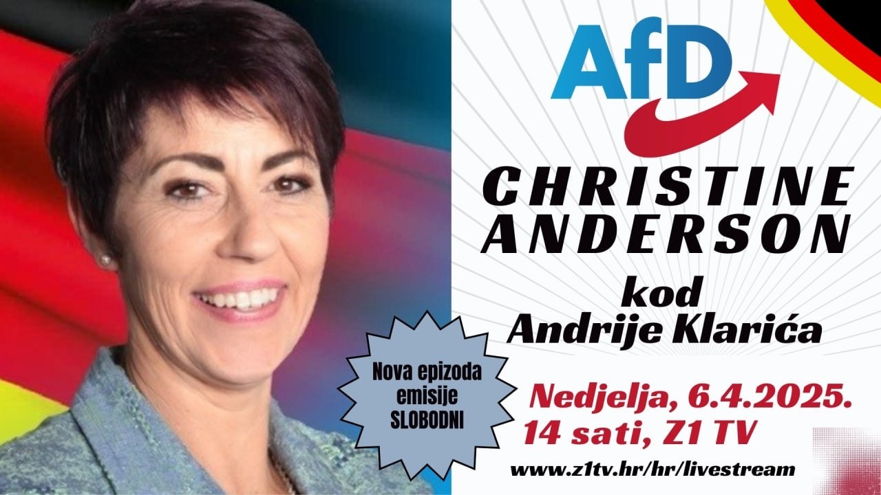SLOBODNI podcast #110 Christine Anderson Europi treba vratiti slobodu
