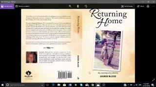 Returning Home - My Journey of a Lifetime is LIVE