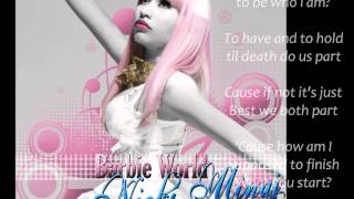 Nicki Minaj - Here I am - Lyrics (HQ)