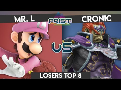 PRISM 206 - Mr. L (Luigi) vs. Cronic (Ganondorf) - Losers Top 8 - Smash Ultimate Singles