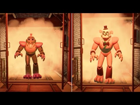 MONTY V.S FREDDY JUMPSCARE - Five Nights at Freddy's Security Breach