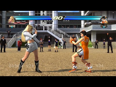 L7 262 Lili Rochefort y Alisa ( Uchiha x24 ) Vs (Sairenji-Furinji) Xiaoyu y Miharu - Tekken Tag 2