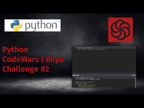 Python Codewars For Beginners Challenge 2