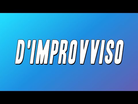 Lorenzo Fragola - D'improvviso (Testo)