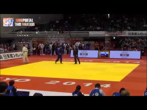 Judo Grand Slam Tokyo 2014 -90kg KUKOLJ Aleksandar (SRB) vs. IDDIR Alexandre (FRA)