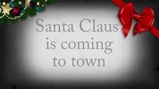 Frank Sinatra   Santa Claus is coming to town Lyrics Video   Christmas original