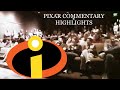 Pixar Commentary Highlights The Incredibles ANIMATORS COMMENTARY