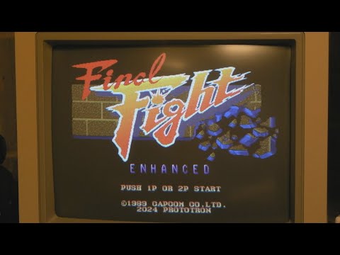 Amiga 2024 GAME Final Fight Enhanced Edition on the Amiga 4000!  