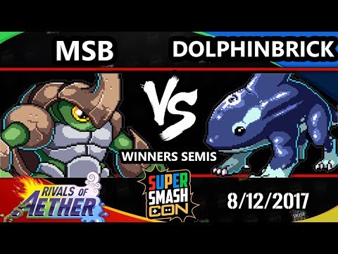 Smash Con 2017 Rivals - Fable | MSB (Kragg) Vs. VEXX | DolphinBrick (Orcane) ROA WS