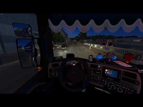 #01 / ETS2 DX11 / Renault Magnum Oldboy / Elsass Express / Logitech / EdTracker