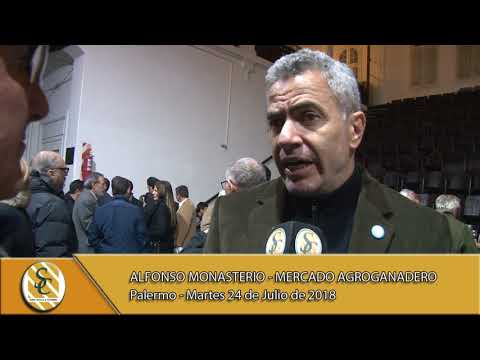 24-07-18 Nota Alfonso Monasterio - Mercado Agroganadero - Palermo.