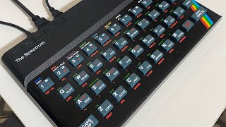 The spectrum first time using and gameplay #zxspectrum #thespectrum #retrogaming