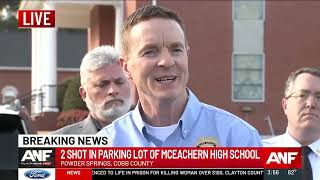 Full Press Conference: Cobb County police give update after shooting at McEachern High School