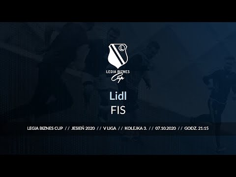 Skrót spotkania FIS - Lidl ( Legia Biznes Cup Jesień 2020 )