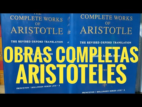 Obras Completas do Aristteles - Traduo da Oxford (Ingls)