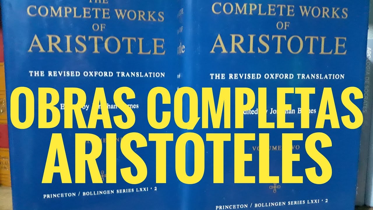 Obras Completas do Aristóteles - Tradução da Oxford (Inglês)
