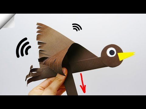 DIY paper toys Easy paper birds