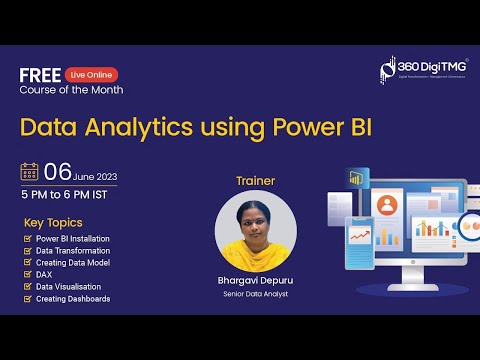 Data Analytics Using Power BI | Day 1 | 360DigiTMG