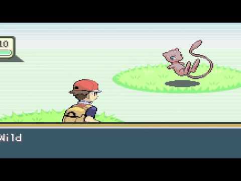 Pokemon Fire Red - How to Catch Legendary Mew - Secret Staircase Meseum S.S. Anne