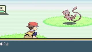 Pokemon Fire Red - How to Catch Legendary Mew - Secret Staircase Meseum S.S. Anne