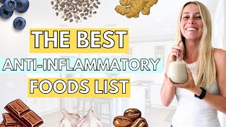ANTI INFLAMMATORY FOODS | What I Eat Every Week As A Nutritionist