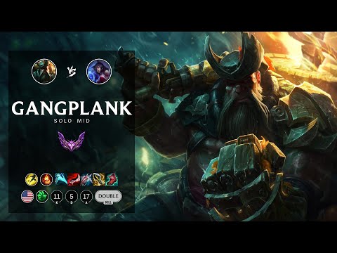 Gangplank Mid vs Ahri - NA Master Patch 12.7