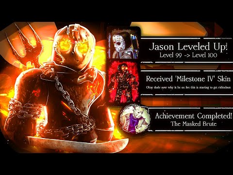 I Unlocked EVERY Jason MILESTONE SKIN in Roblox Forsaken...