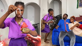 DAUGHTER UNLOCK THE KEY HER STEPMOM USE TO LOCK HER FATHER AND THIS HAPPEN