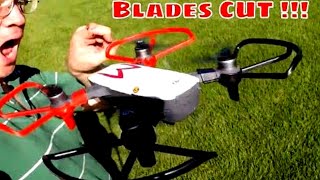 How Drones Blades Slice my Jackass Fingers !!!
