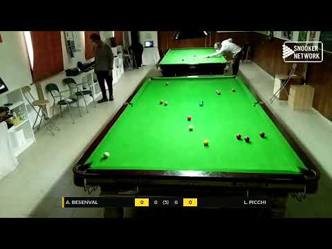 TUSCANY SNOOKER ACADEMY - REG. FIBIS TOSCANA CAT. B 2020/21 - A. BESENVAL vs L. PICCHI