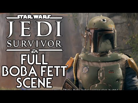 Star Wars Jedi: Survivor - Full Boba Fett Scene