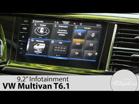 VW Multivan T6.1 (2020): 9.2" Discover Pro and "Hey Volkswagen" review [4K] - Autophorie Extra