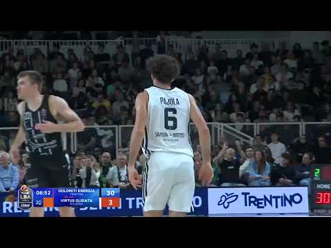LBA, 5^ giornata | Highlights Dolomiti Energia Trentino-Virtus Olidata Bologna