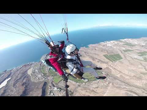 Tandem Paragliding with Surf Life Tenerife - Fliynguide by Lorenzo Natali