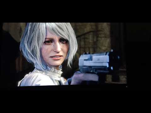 Resident Evil 4 Remake [PS5] - ASHLEY ALMOST KILLED LEON - HARDCORE MODE