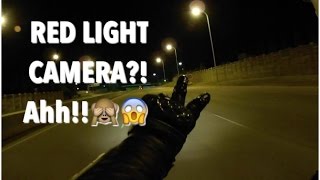 Speeding through a Red light Camera? Damn you!