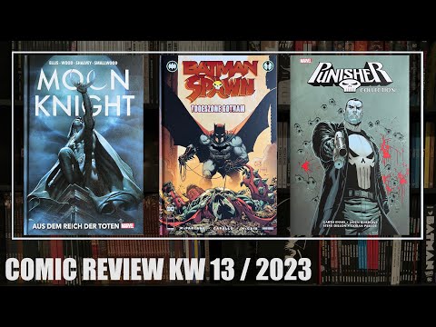 Comic Review KW 13 / 2023: Moon Knight Collection, Batman/Spawn, Punisher Collection 4